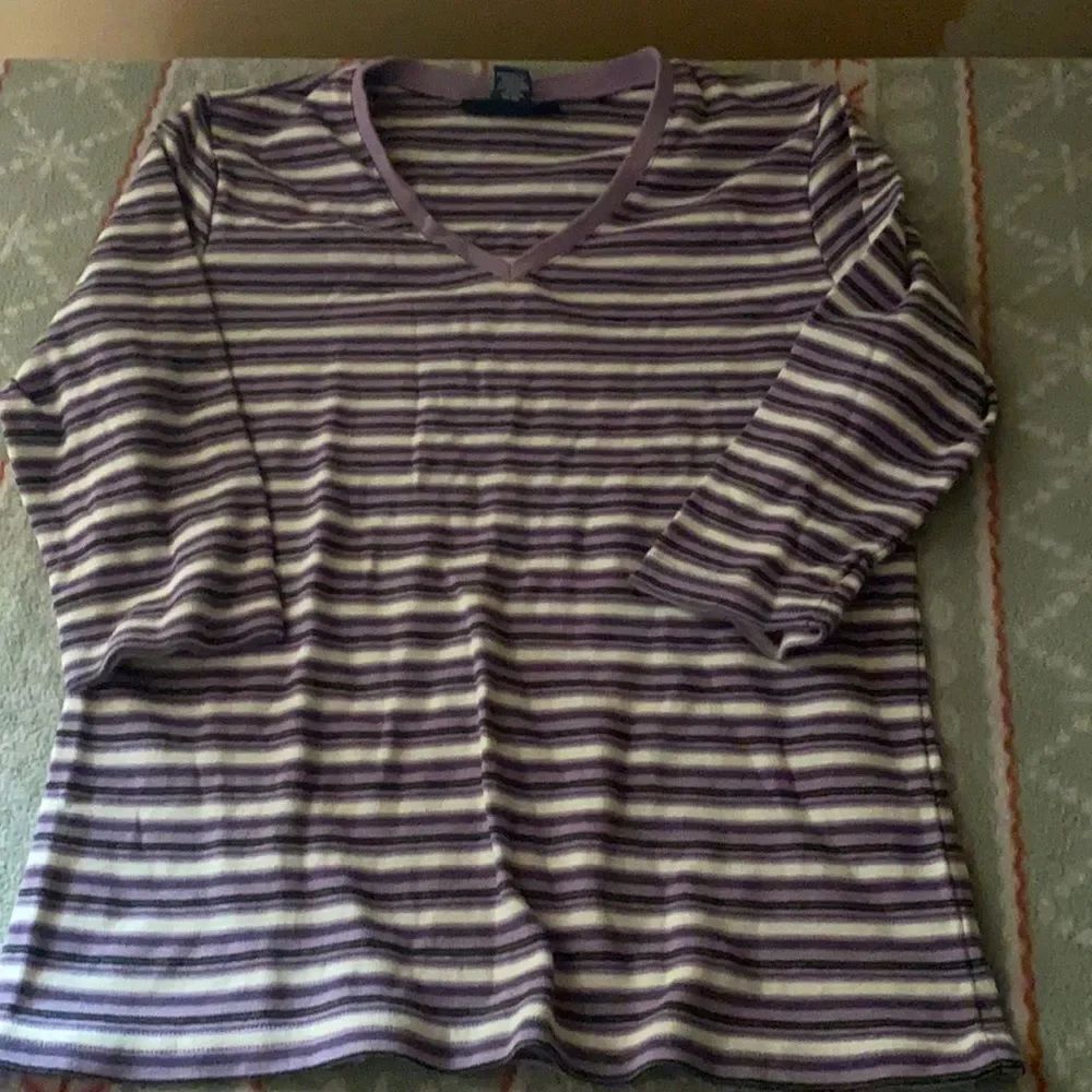 Karen Scott Stripped Top sz. Petite Medium